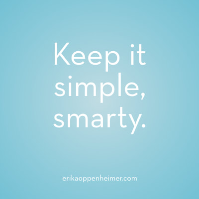 Keep it simple, smarty. // #Mindset #Motivation #AcingIt