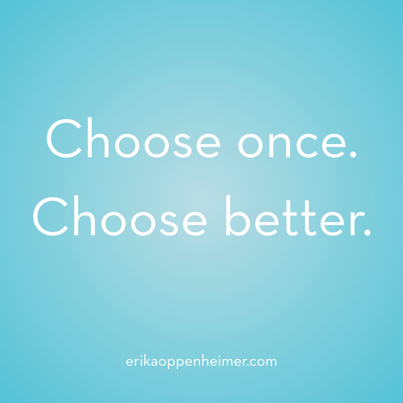 Choose once. Choose better. #motivation #productivity #focus #AcingIt